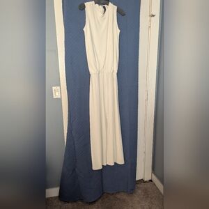 NORMAKAMALI Jumpsuit and matching shirt.